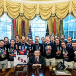 trump-hosts-usa-men’s-olympic-champion-hockey-team-at-white-house