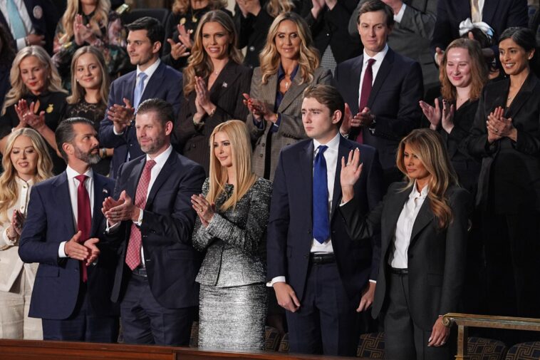 barron-trump-towers-over-siblings-while-joining-them-at-state-of-the-union-2026-address