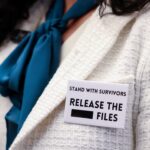 democratic-women’s-caucus-reps-wear-all-white-attire,-epstein-related-pins-to-state-of-the-union-2026-address