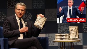 gavin-newsom-shamelessly-uses-nyc-book-tour-stop-to-promote-$100-‘trump-signature’-kneepads 