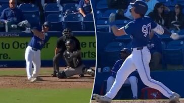 ex-yankees-coach’s-son-hits-first-spring-homer-in-front-of-dad’s-pal-aaron-boone:-‘so-cool’