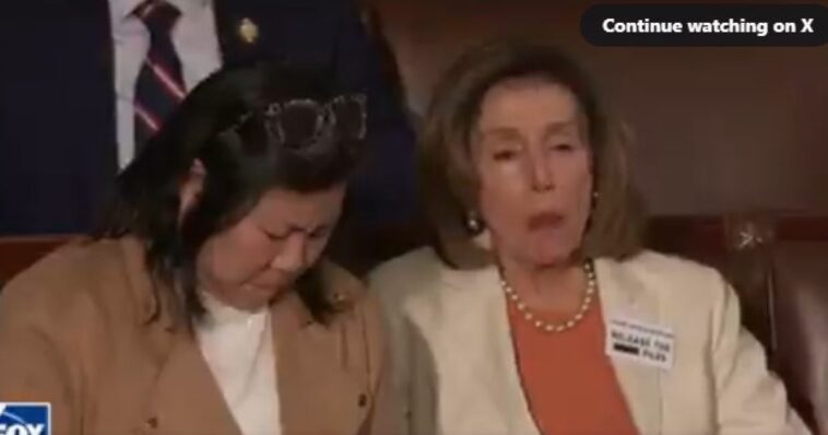 pelosi-loses-it-–-starts-chomping-her-dentures-after-trump-calls-her-out-for-insider-trading-(video)