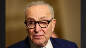 alert:-schumer-gives-chilling-7-seconds-of-press-comments-after-iran-briefing-–-zero-attacks-on-trump,-obvious-worry,-pure-seriousness