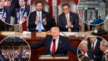 trump-plays-economic-cheerleader-in-chief-at-state-of-the-union-2026-—-using-hockey-champs-to-show-usa-‘winning’