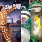 total-clownshow:-while-trump-delivers-masterclass-sotu,-dems-throw-bizarre-‘animal-house’-counter-party-featuring-literal-frog-costumes,-a-screaming-giraffe-—-and-a-suitcase-full-of-dildos