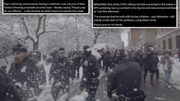 columbia-professor-jokes-about-nypd-cops-dying-after-snowball-melee:-officer-‘succumbed-to-his-injuries’
