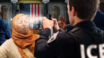 trump-forced-to-deploy-ice-during-state-of-the-union-to-pepper-spray-unruly-democrats