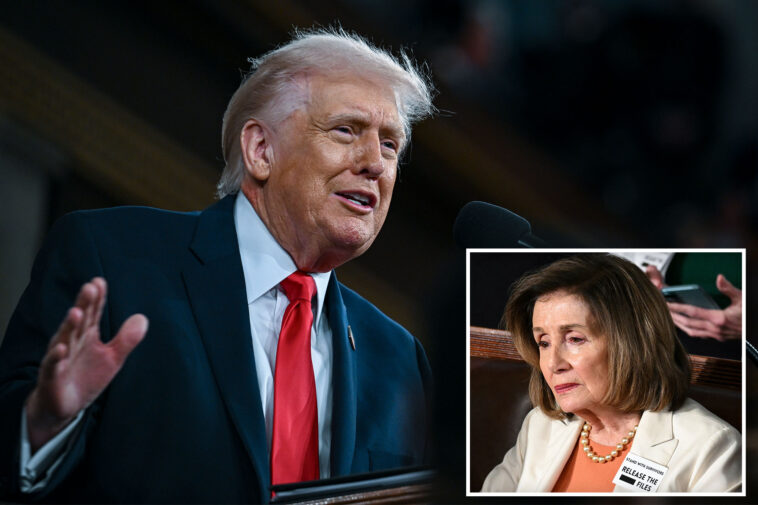 nancy-pelosi-mumbles-through-response-to-stock-trading-question-after-trump’s-sotu-jibe