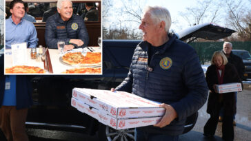 nassau-exec-bruce-blakeman-delivers-pizzas-to-snow-crews,-part-of-fundraiser-for-fallen-cop