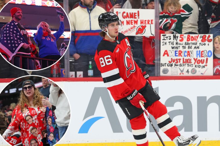 jack-hughes’-olympic-gold-medal-celebration-returns-to-a-raucous-new-jersey-crowd