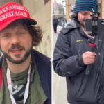 lowlife-in-maga-hat-tries-to-kiss-woman,-spews-racist-comments,-and-lights-her-boots-on-fire-on-nyc-street:-cops