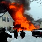fiery-explosion-destroys-massachusetts-home,-injures-mother-and-2-year-old-child