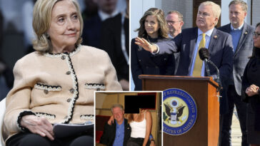 hillary-clinton-rips-house-oversight-committee-ahead-of-epstein-deposition-—-says-she-doesn’t-recall-encountering-late-pedophile