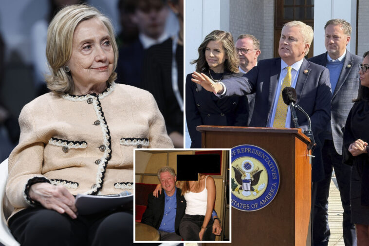 hillary-clinton-rips-house-oversight-committee-ahead-of-epstein-deposition-—-says-she-doesn’t-recall-encountering-late-pedophile