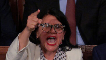 rep.-rashida-tlaib-caught-chanting-‘kkk’-as-gop-lawmakers-cheered-‘usa’-at-president-trump’s-sotu
