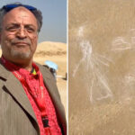 tour-guide-arrested-after-drawing-stick-figure-into-side-of-4,000-year-old-pyramid-—-and-violating-egyptian-law