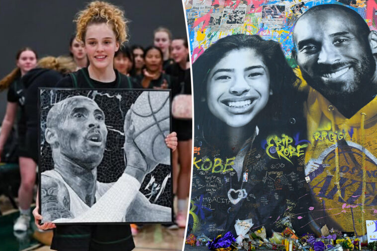 amalia-holguin-gifted-painting-of-kobe-bryant-from-ontario-christian