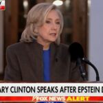 reporter-asks-hillary-clinton-about-photos-of-bill-clinton-with-alleged-epstein-sex-trafficking-victims-(video)