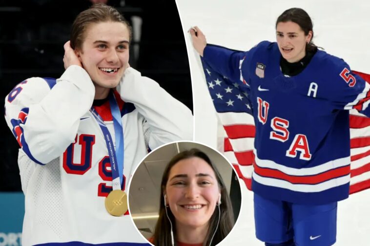 jack-hughes,-megan-keller-get-candid-about-team-usa’s-gold-meetup