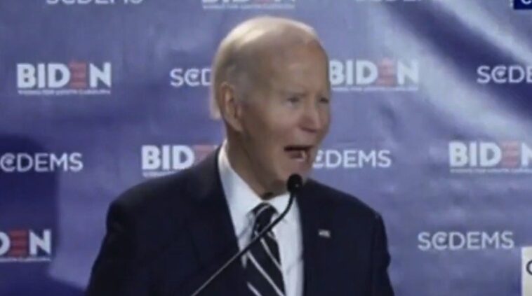 a-barely-coherent-joe-biden-tells-south-carolina-crowd-that-he-closed-the-border-–-not-trump-(video)