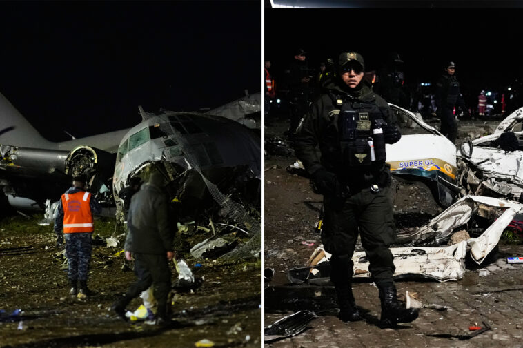 cargo-plane-carrying-money-crashes-near-capital-of-bolivia-—-at-least-15-dead,-official-says