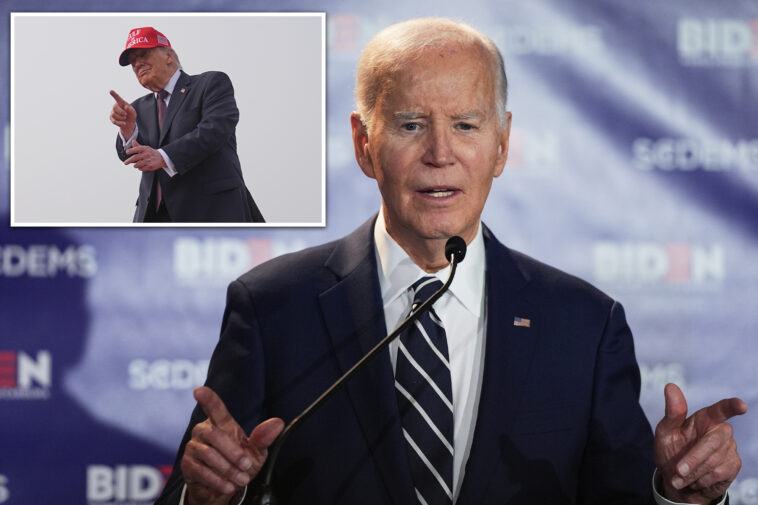 biden,-83,-jokes-about-age,-brags-about-his-border-numbers-during-rare-post-presidency-speech:-‘i’m-getting-pretty-old’
