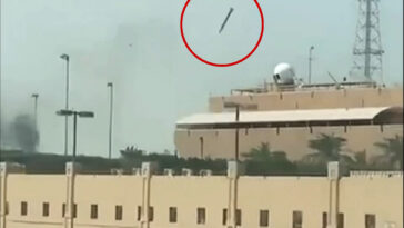 iran-strikes-near-us-navy-base-in-bahrain,-harrowing-video-shows
