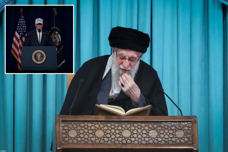 trump-directs-tehran-to-‘lay-down-your-arms’-or-face-‘certain-death’-after-us,-israel-strikes-as-he-appeals-to-protesters