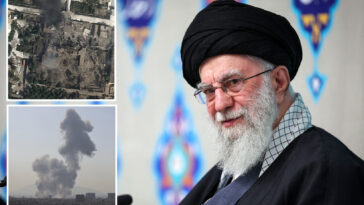 iranian-supreme-leader-ali-khamenei,-president-targeted-in-us-attack-on-iran-as-first-photos-of-destroyed-compound-emerge