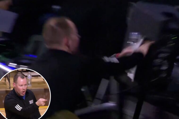 miami-(ohio)-coach-travis-steele-throws-speaker-to-ground-in-stunning-tantrum-before-saving-perfect-season