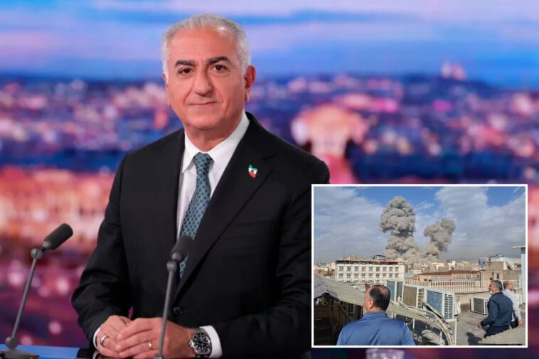 exiled-crown-prince-of-iran-celebrates-us-israel-strikes,-declares-opposition-is-‘very-close-to-final-victory’