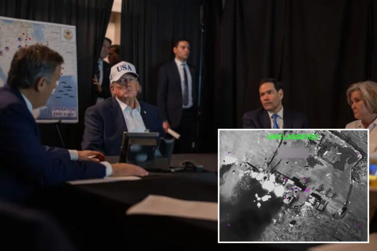 president-trump-says-a-‘large-number’-of-iranian-leaders-were-killed-in-the-us-israeli-joint-strikes