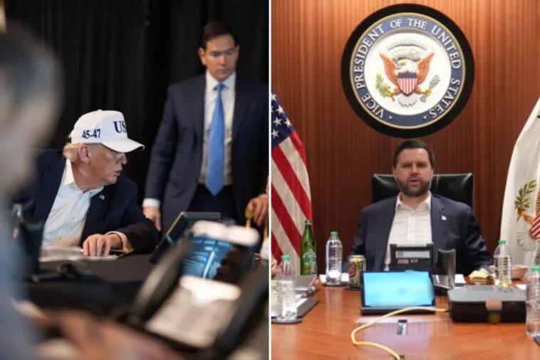 photos-capture-tense-moments-trump,-vance-orchestrate-strikes-on-iran