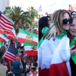 hundreds-from-la’s-iranian-community-celebrate-in-the-streets:-‘we’re-here-for-freedom’