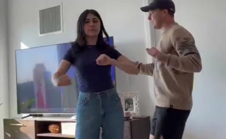 viral-video:-iranian-woman-who-fled-iran-does-ymca-dance-to-celebrate-president-trump-toppling-evil-islamist-regime