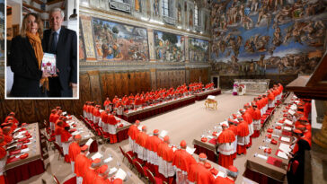 cardinal-found-with-phone-during-secret-conclave-to-elect-pope-leo,-book-says
