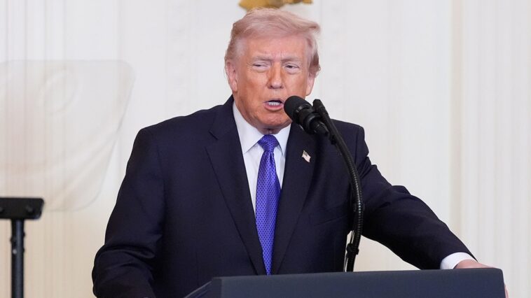 trump-says-us-mission-in-iran-is-‘ahead-of-schedule,’-vows-to-‘easily-prevail’-over-regime