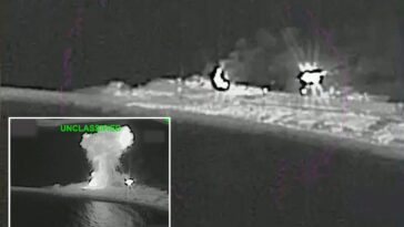 us-military-blasts-iranian-warship-in-new-video,-says-regime-has-‘zero’-left-in-gulf-of-oman