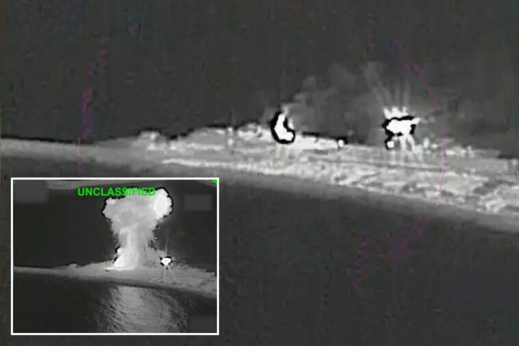 us-military-blasts-iranian-warship-in-new-video,-says-regime-has-‘zero’-left-in-gulf-of-oman