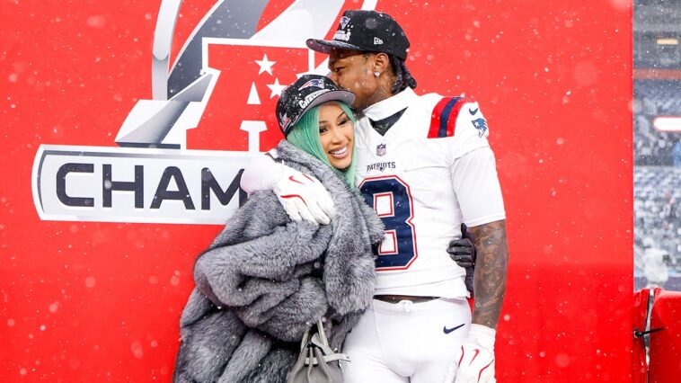 cardi-b-seemingly-takes-aim-at-ex,-patriots’-stefon-diggs,-during-concert-rant:-‘who-you-playin’-with?’