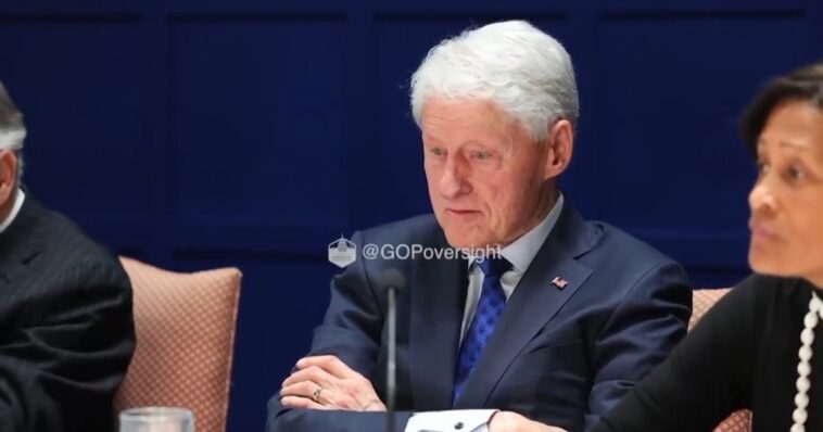 bill-clinton-asked-about-salacious-hot-tub-photo-during-epstein-deposition-(video)