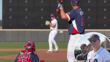 clayton-kershaw-faces-pat-mcafee-ahead-of-world-baseball-classic-with-team-usa