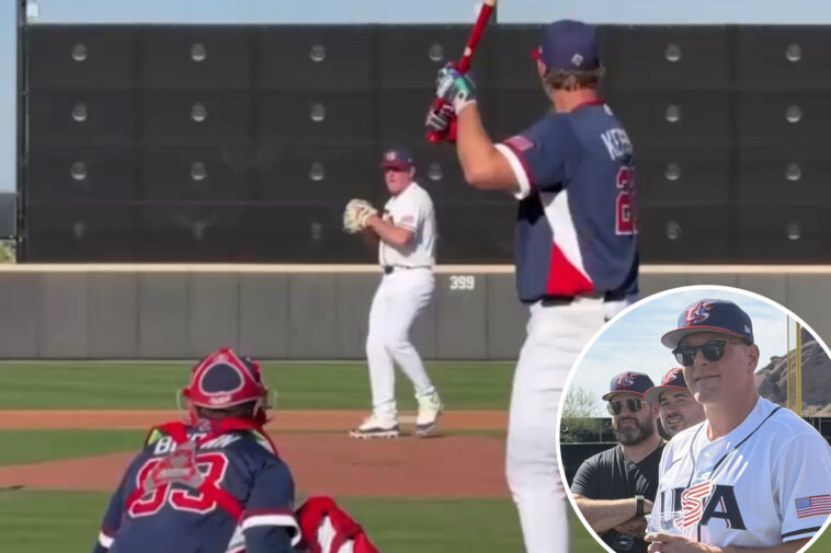 clayton-kershaw-faces-pat-mcafee-ahead-of-world-baseball-classic-with-team-usa