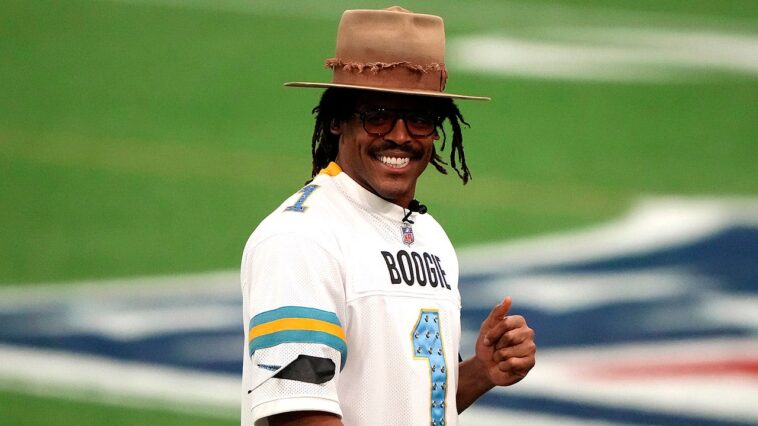 ex-nfl-star-cam-newton-gets-candid-about-marriage-expectations,-giving-woman-a-ring