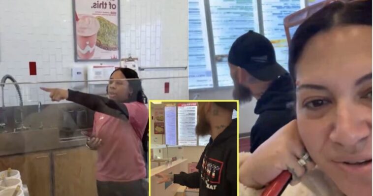 smoothie-king-takes-swift-action-after-employees-refuse-to-serve-trump-hoodie-wearing-customer–employee-in-viral-video-starts-gofundme-[video]