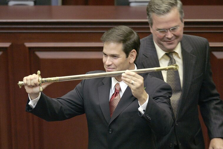 us-will-‘unleash-chang’-on-iran,-marco-rubio-says-—-a-nod-to-sword-gifted-by-mentor-jeb-bush