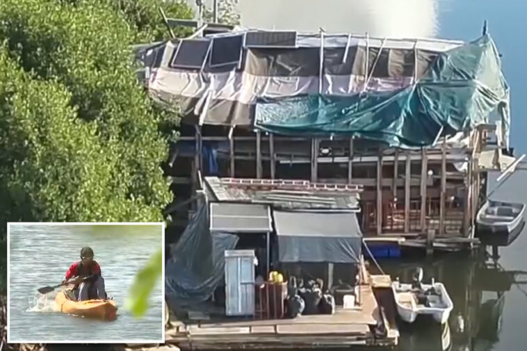 hawaii’s-homeless-avoid-encampment-sweeps-using-massive,-two-story-houseboat-with-solar-panels
