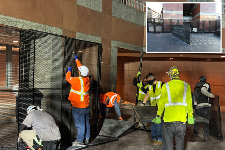 dtla-federal-building-fortified-with-barricades-following-violent-anti-ice-clashes-—-and-they-could-be-permanent
