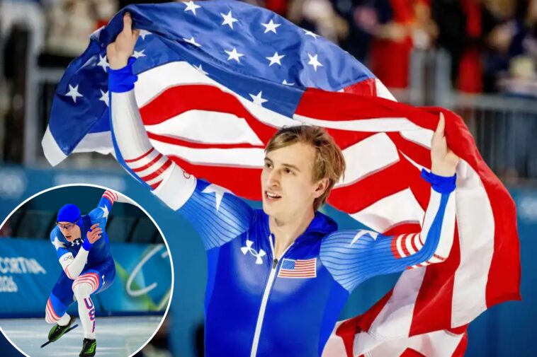 jordan-stolz-already-back-on-speed-skating-grind-—-and-not-letting-olympic-medals-out-of-his-sight