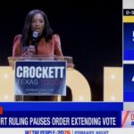 lol:-jasmine-crockett-storms-out-of-her-own-event-after-brutal-democrat-primary-loss-—-claims-“republicans”-are-cheating-despite-previously-saying-voter-fraud-is-a-‘conspiracy’